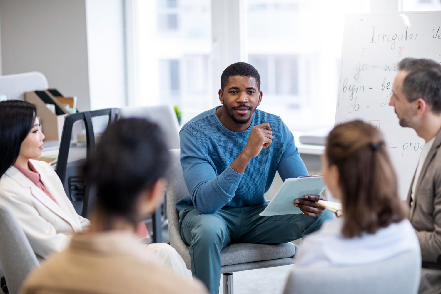 Classroom training for frontline mental health responders